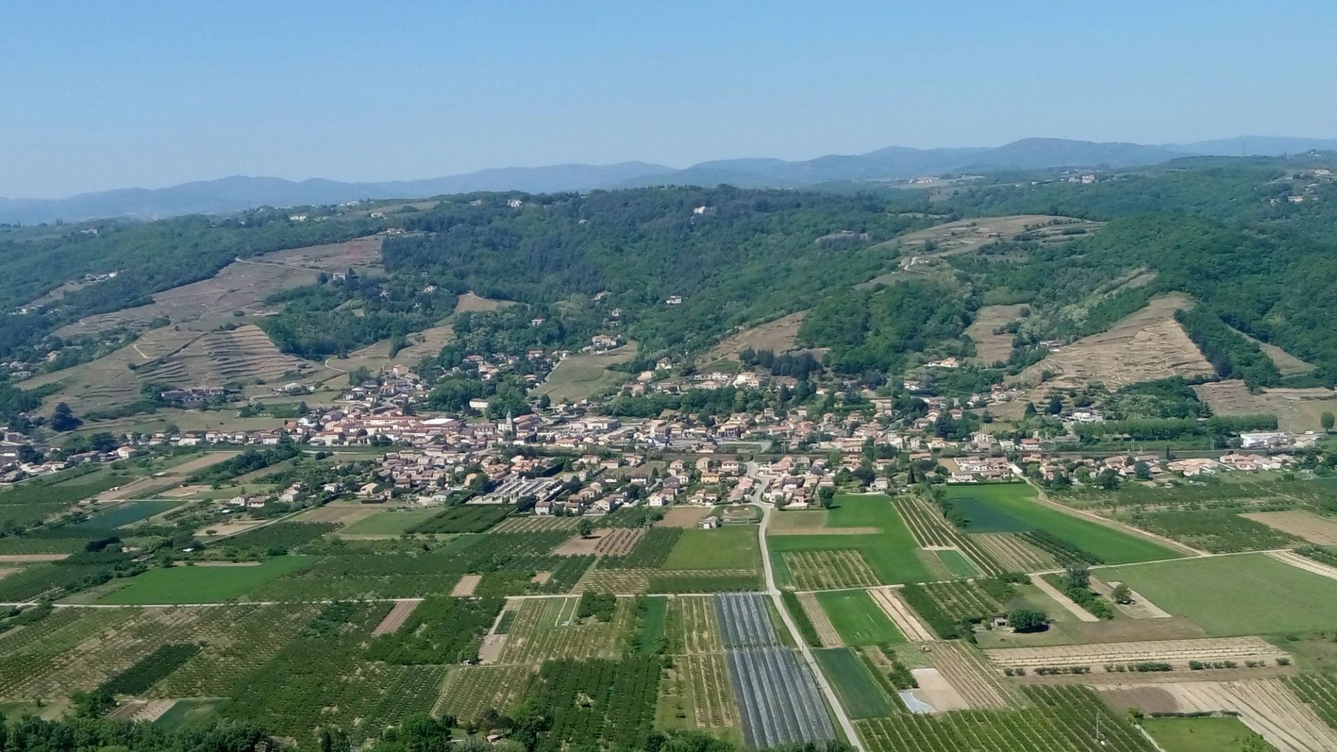 Vue de Saint-Jean-de-Muzols