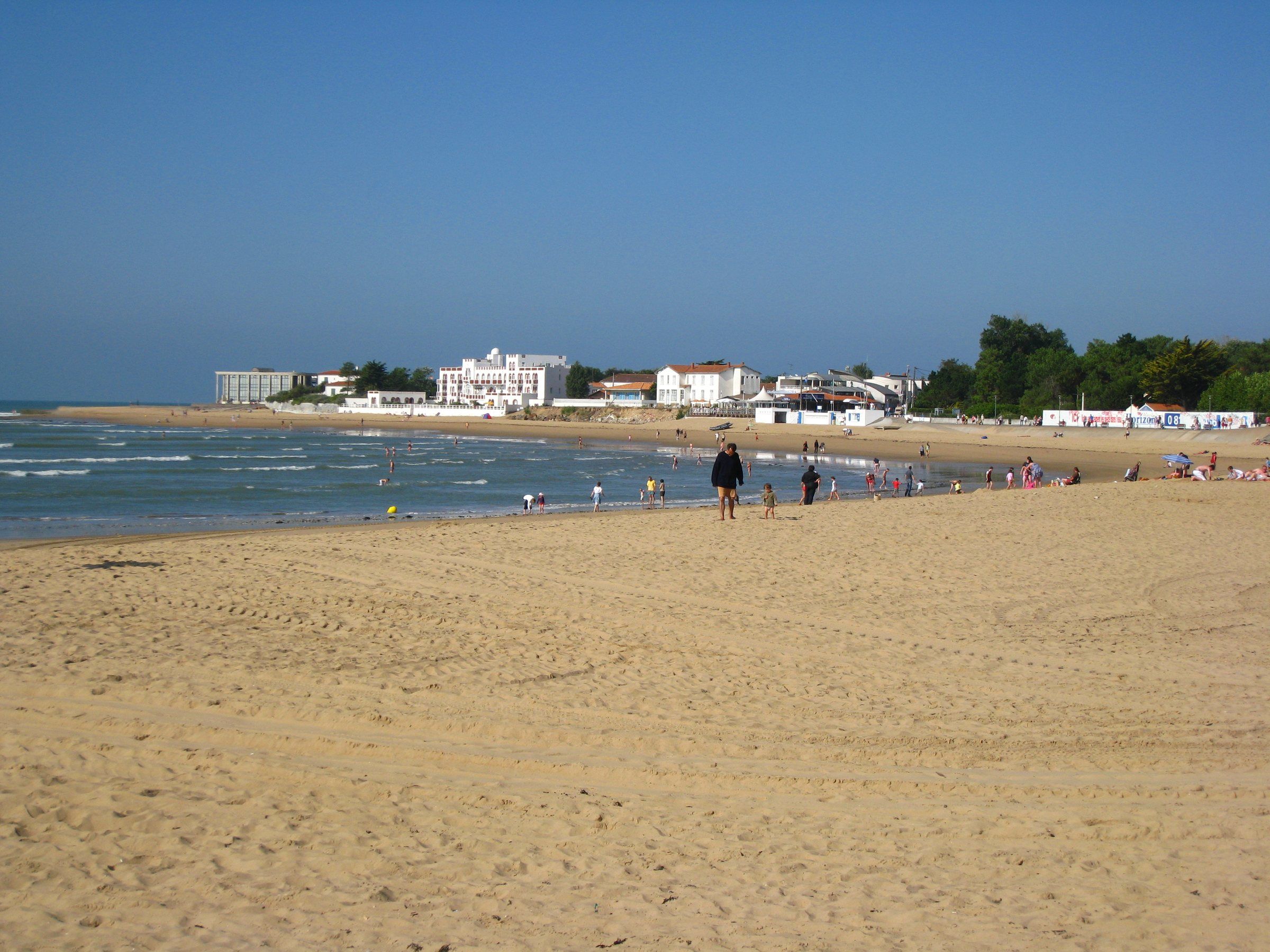 La plage de La Tranche-sur-Mer