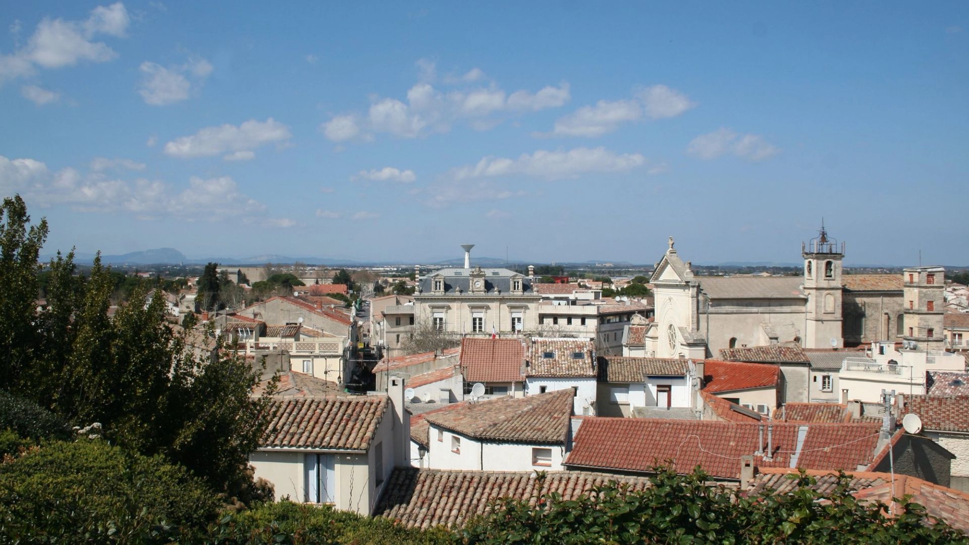 Vue de Mauguio