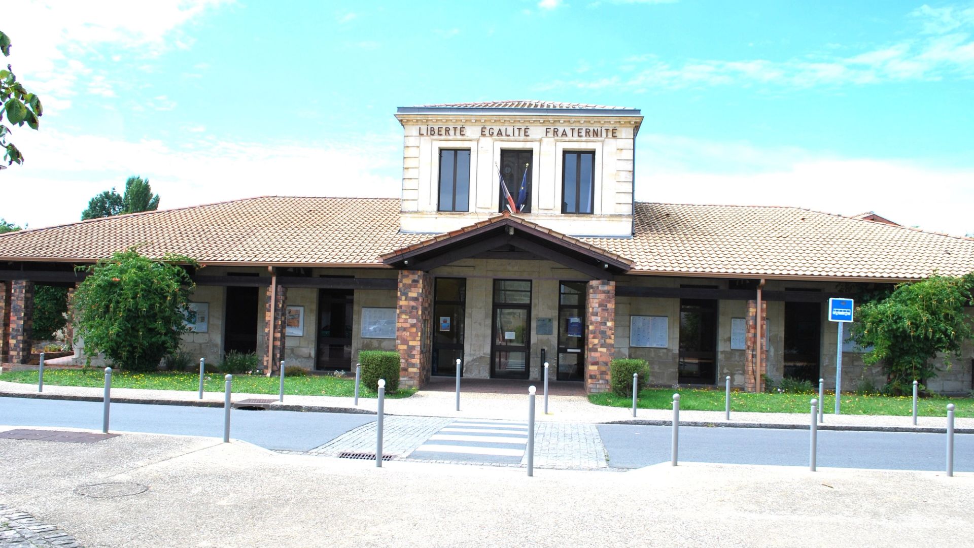 La mairie de Tresses