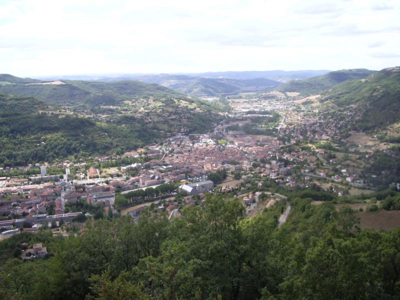Vue de Saint-Affrique
