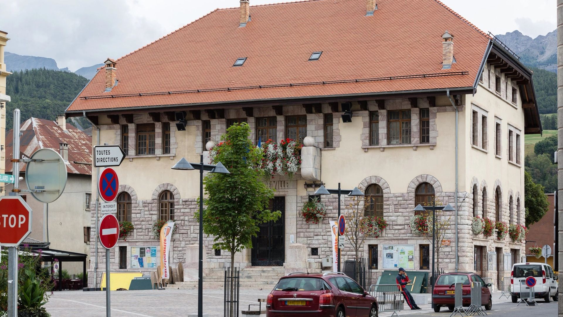 La mairie de Barcelonnette