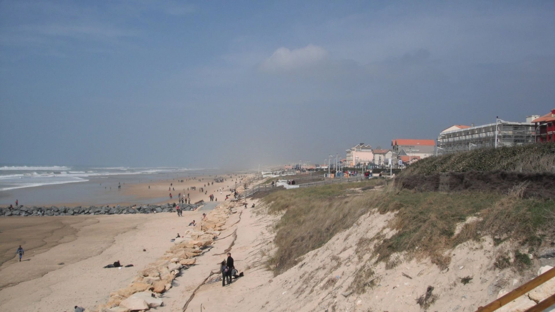 La plage de Lacanau