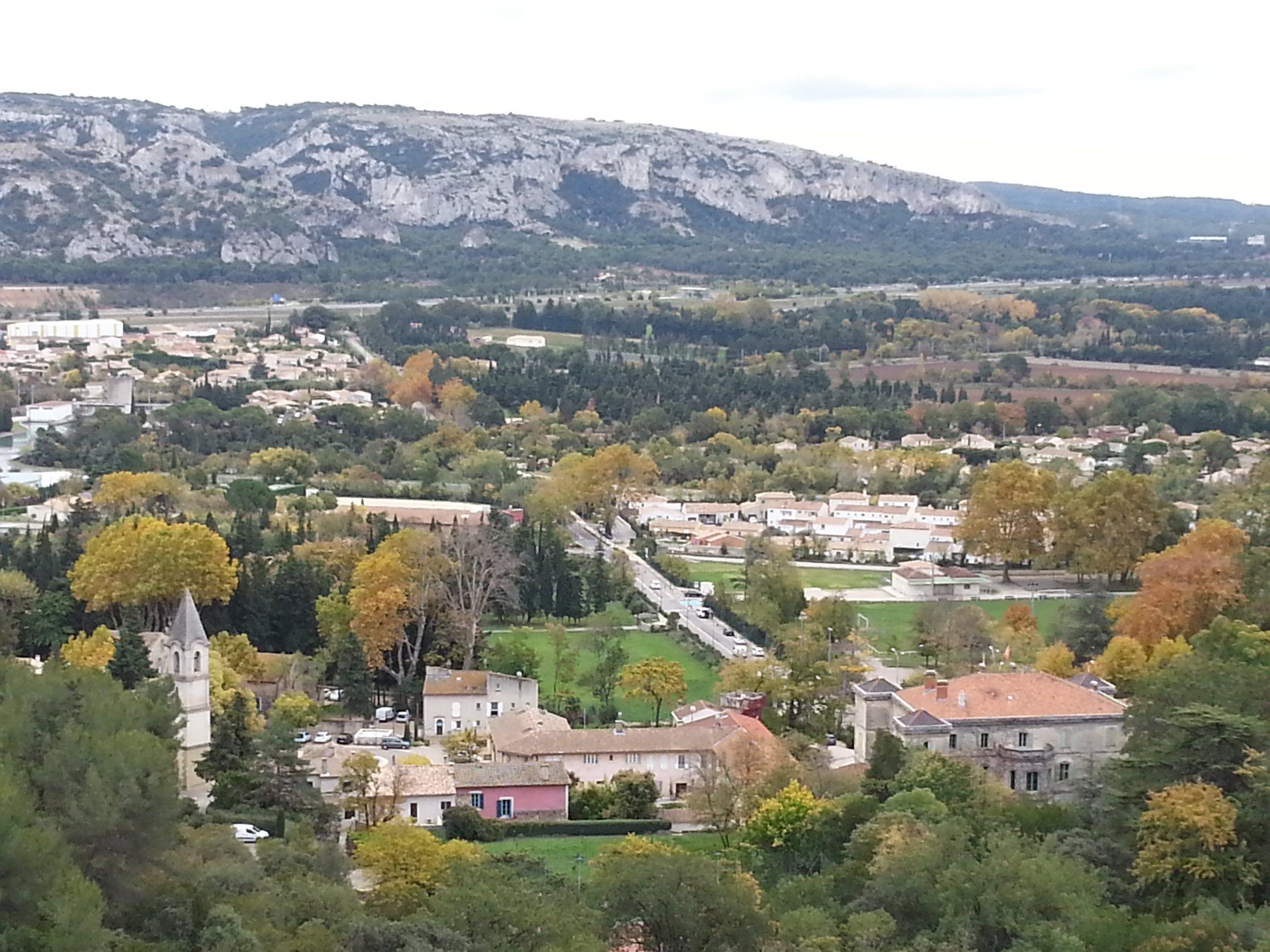 Vue de Lamanon