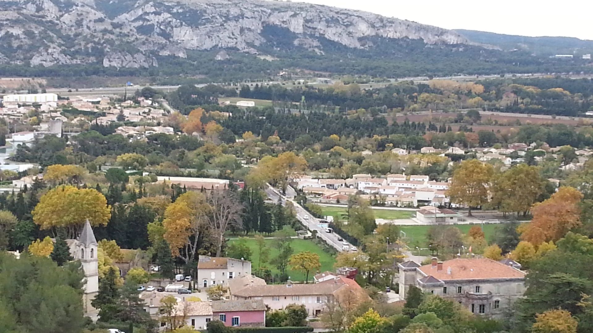 Vue de Lamanon