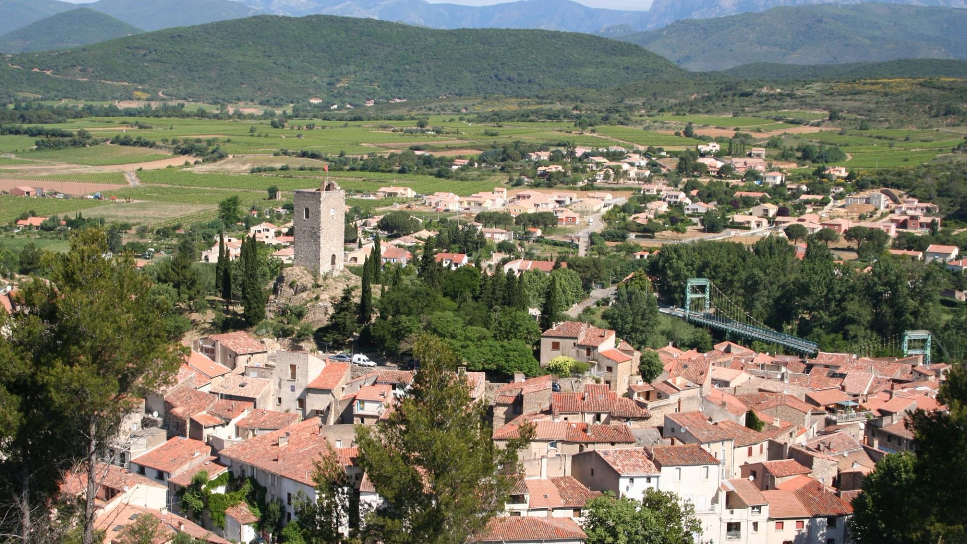 Vue de Cessenon-sur-Orb