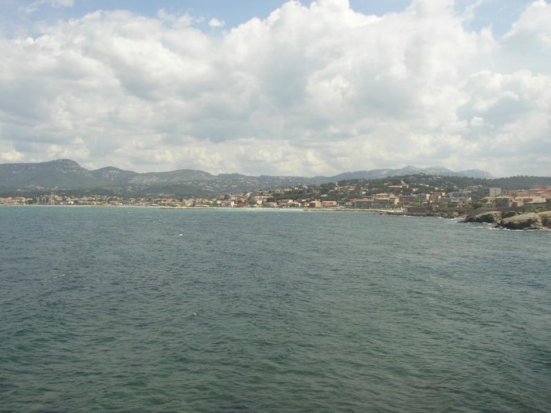 La plage de Six-Fours-les-Plages