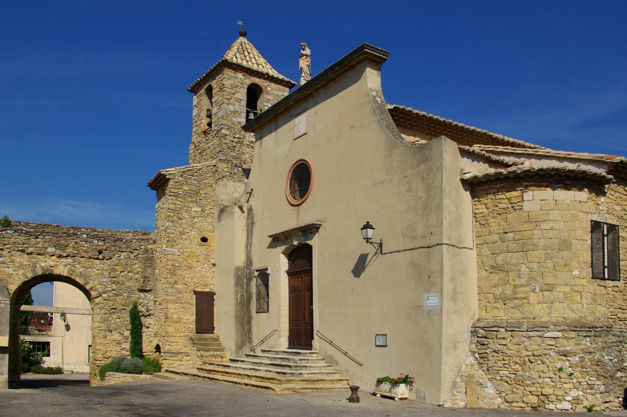 L’église de Vacqueyras