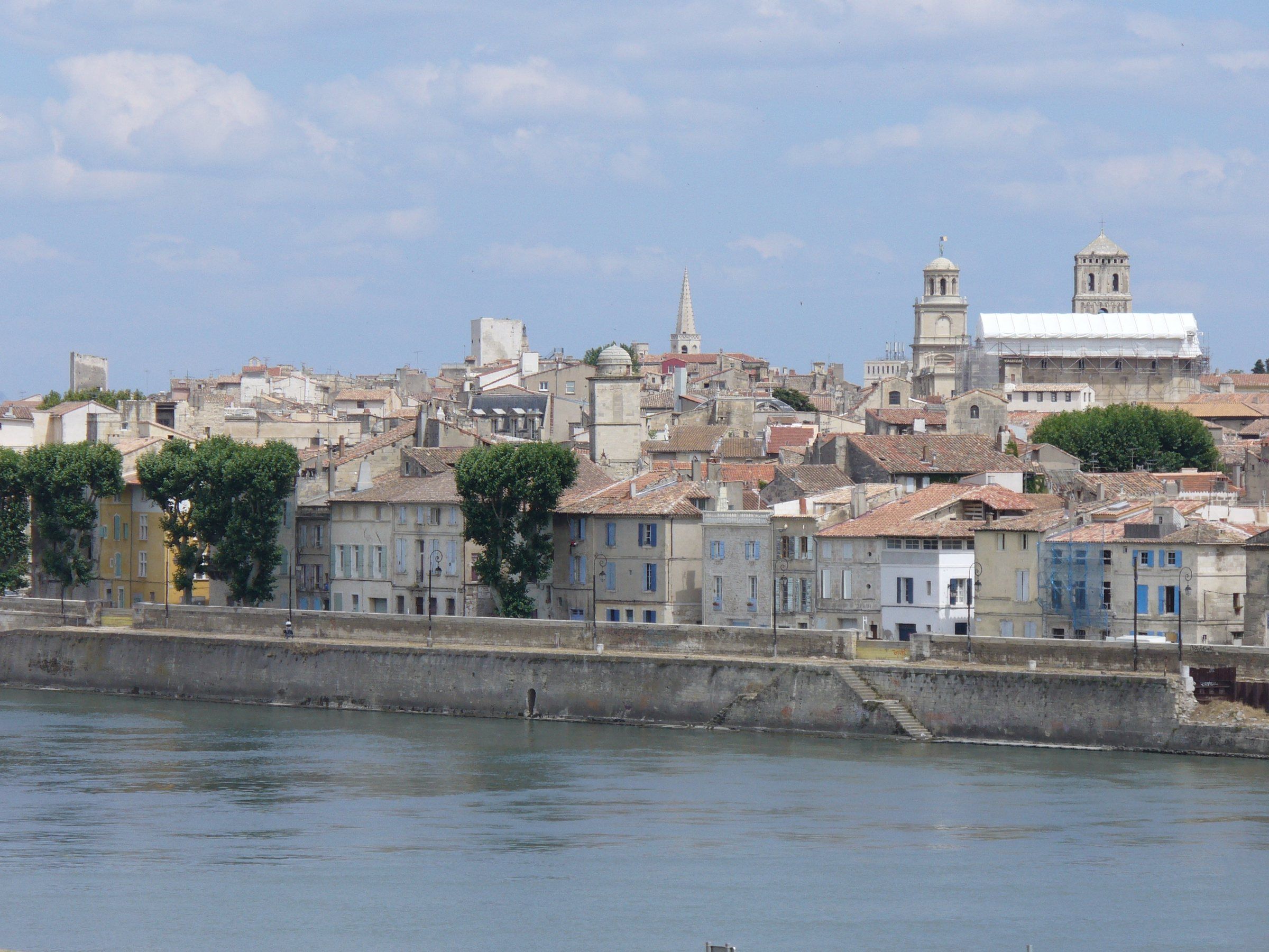 Vue d’Arles