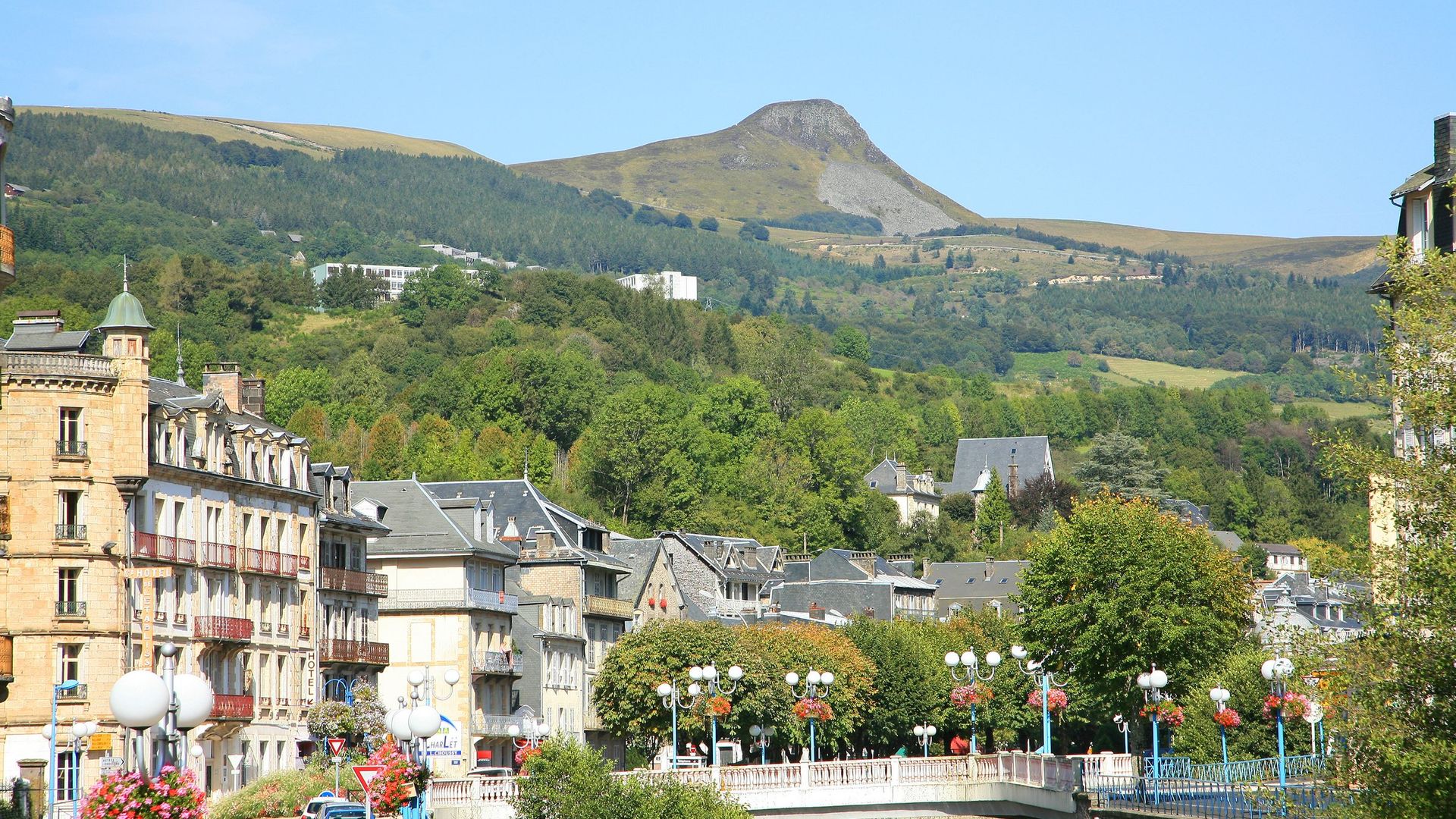 Vue de La Bourboule