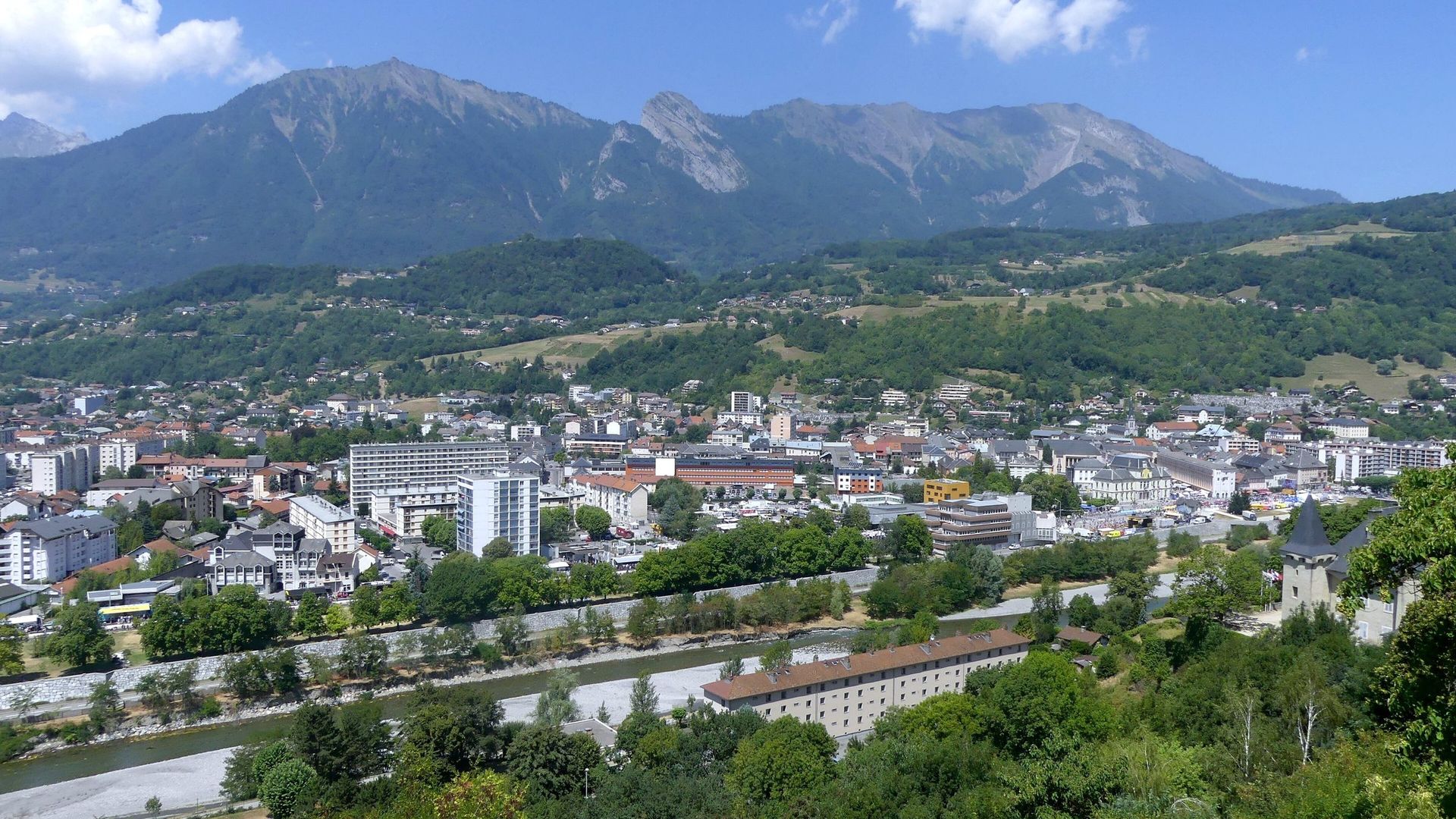 Vue d’Albertville