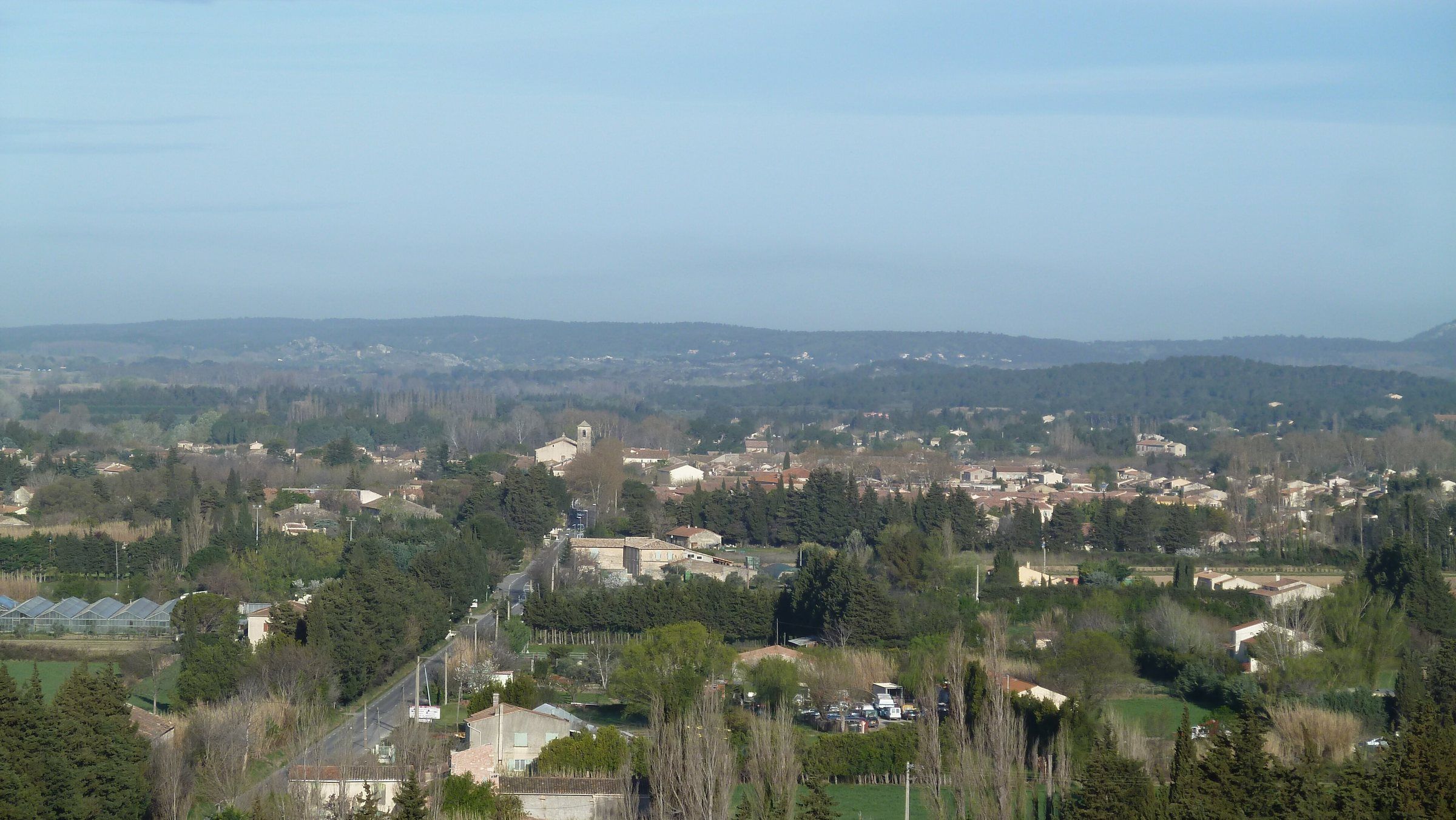 Vue de Mouriès