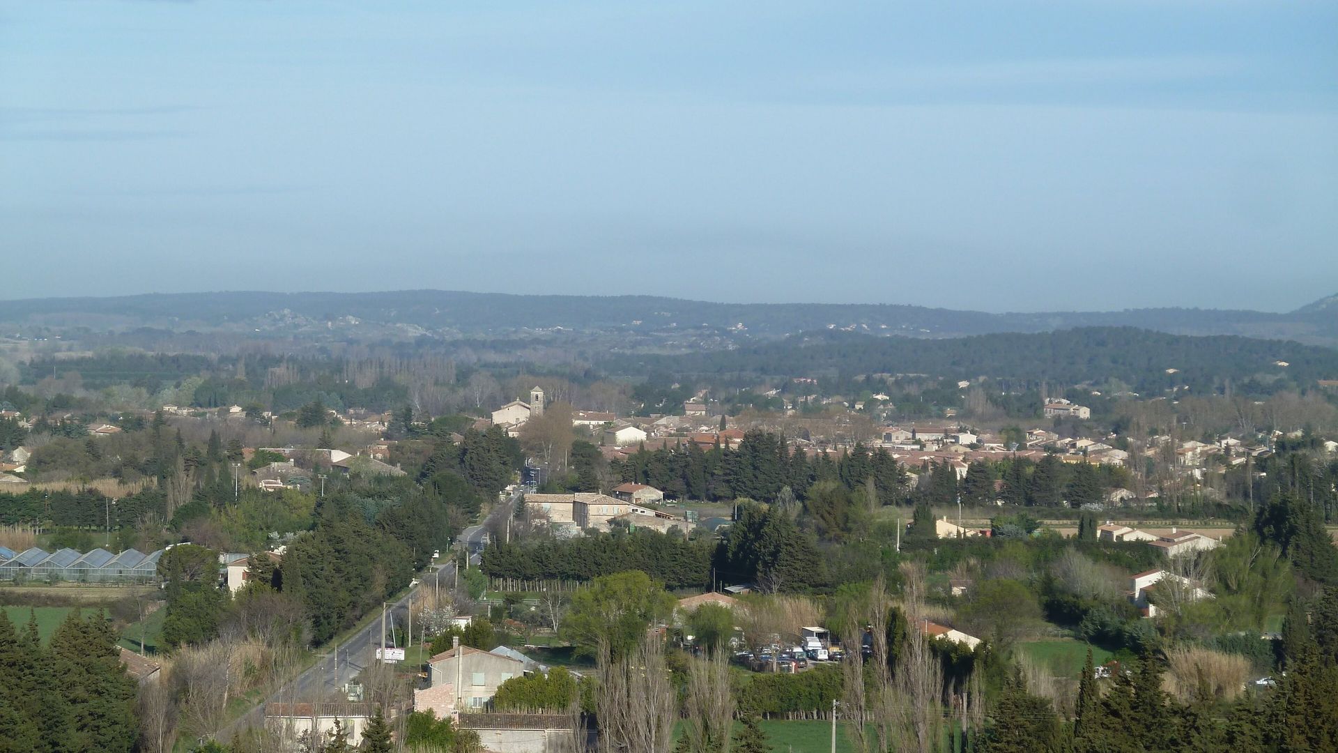 Vue de Mouriès