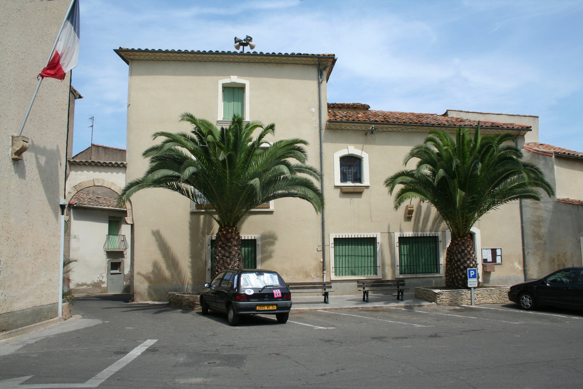 La mairie de Tourbes