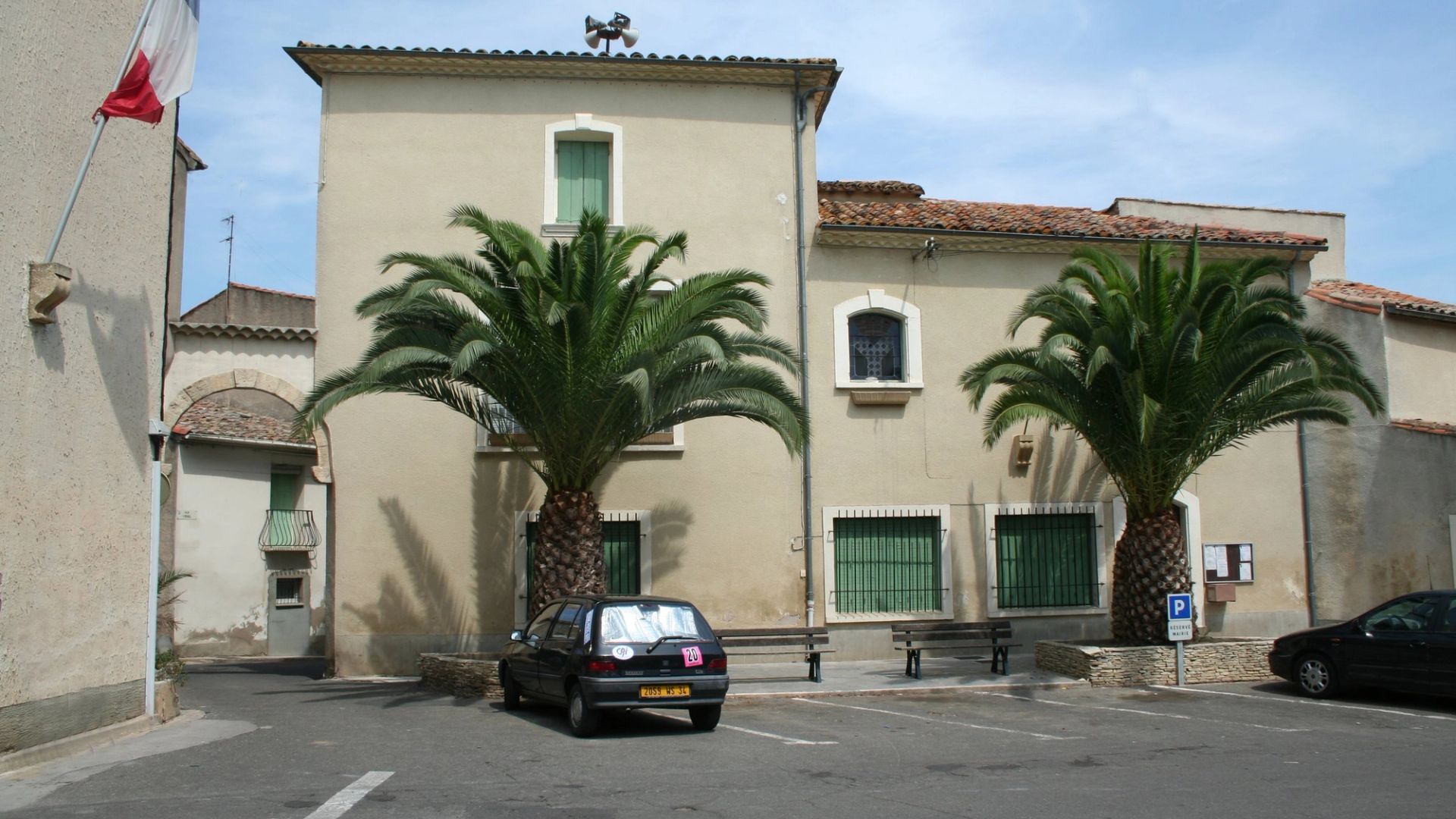 La mairie de Tourbes