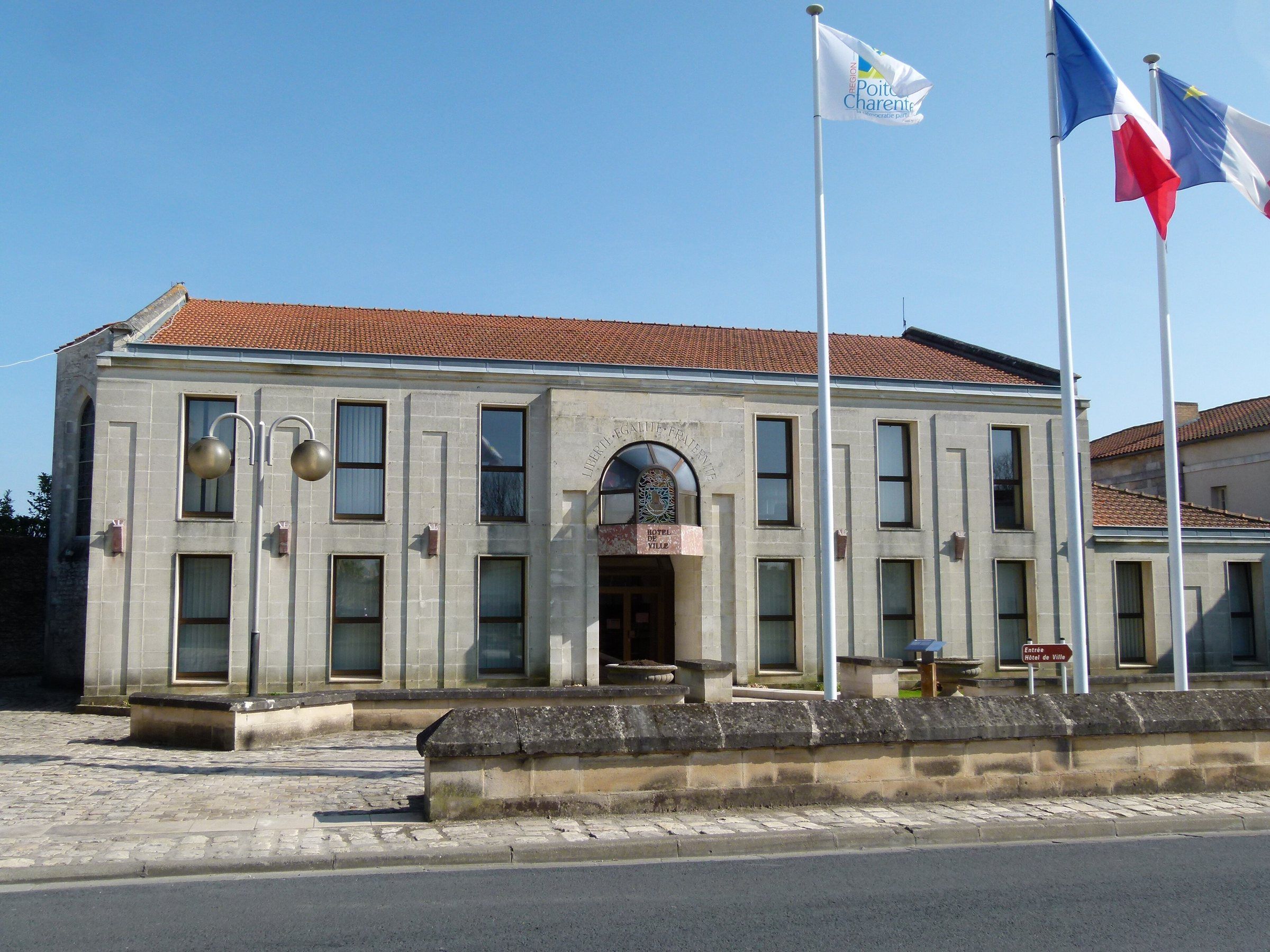 La mairie de Marennes-Hiers-Brouage