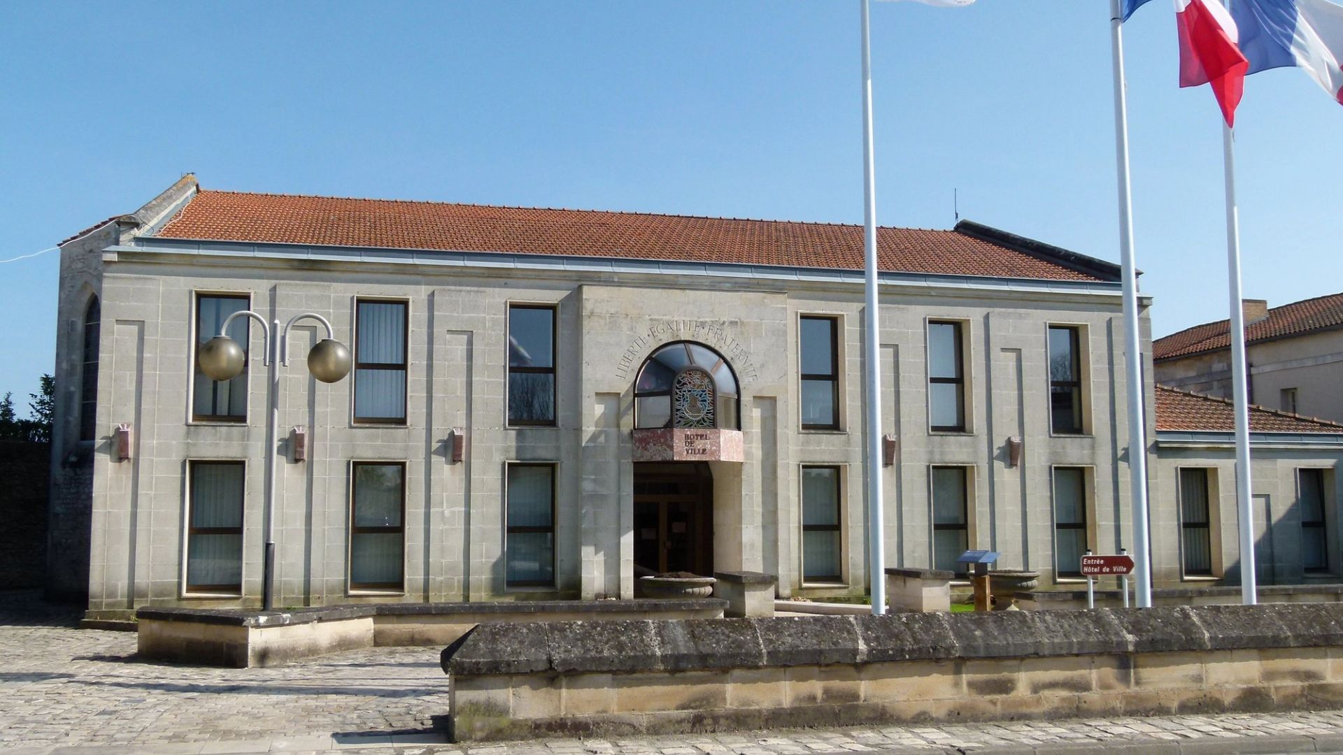 La mairie de Marennes-Hiers-Brouage