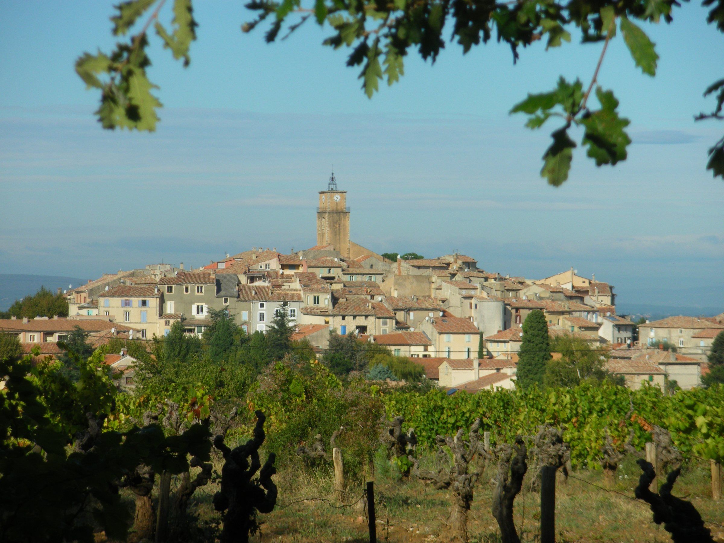 Vue de Sablet