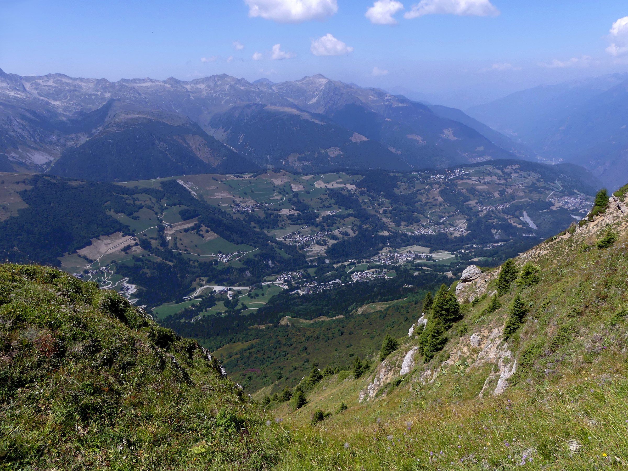 Vue des Avanchers-Valmorel