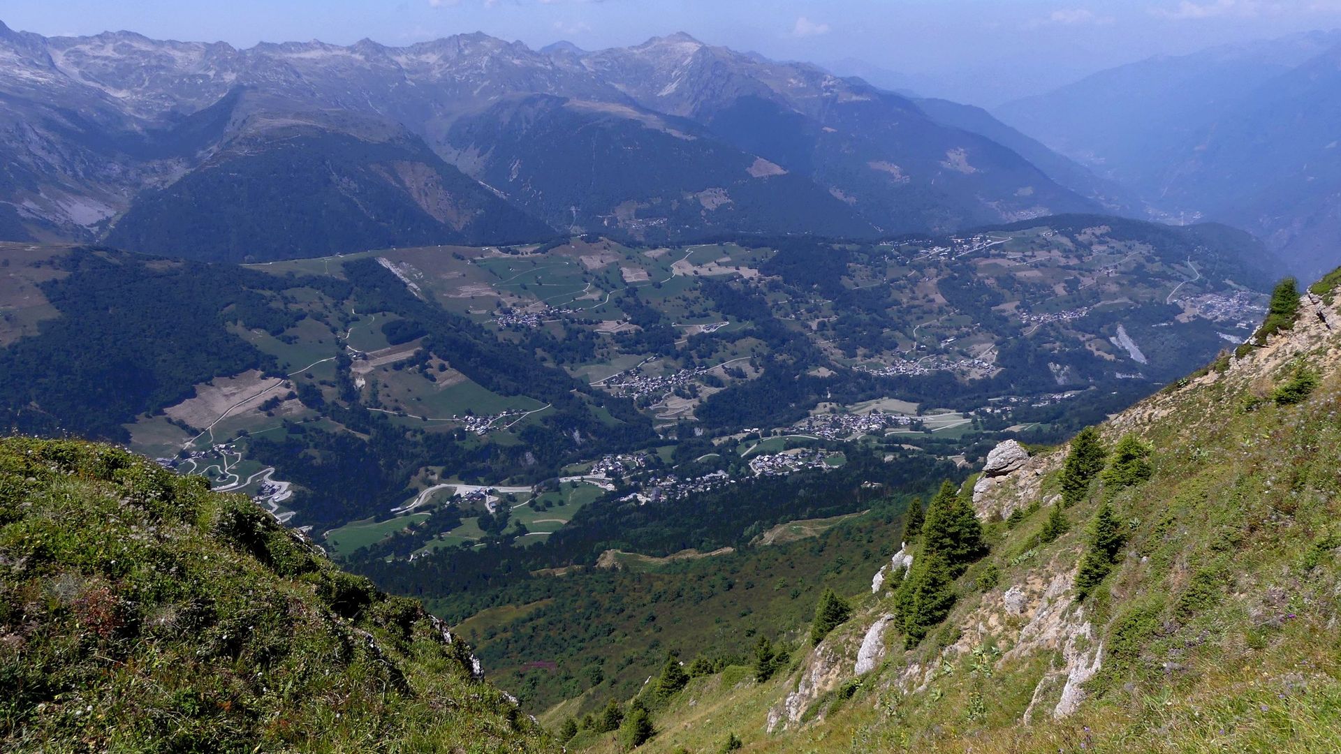 Vue des Avanchers-Valmorel