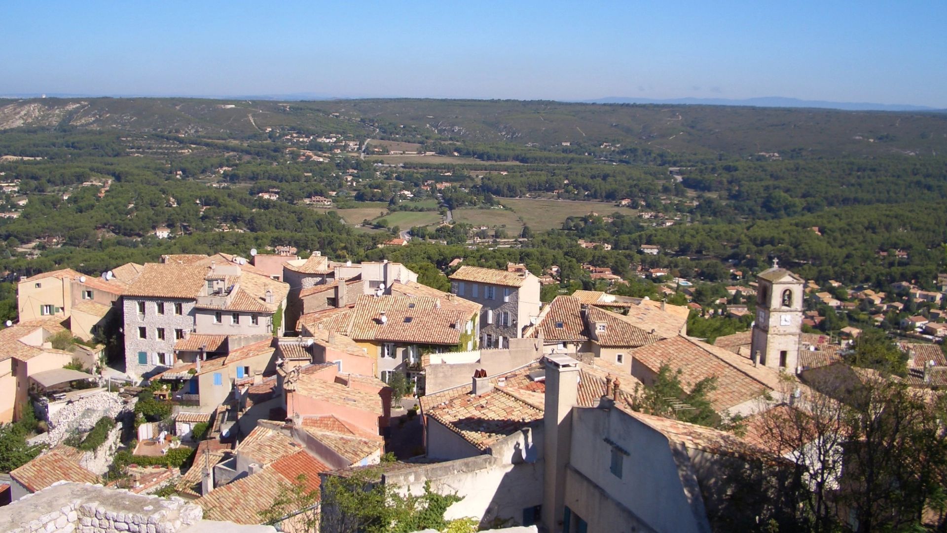 Vue de Ventabren
