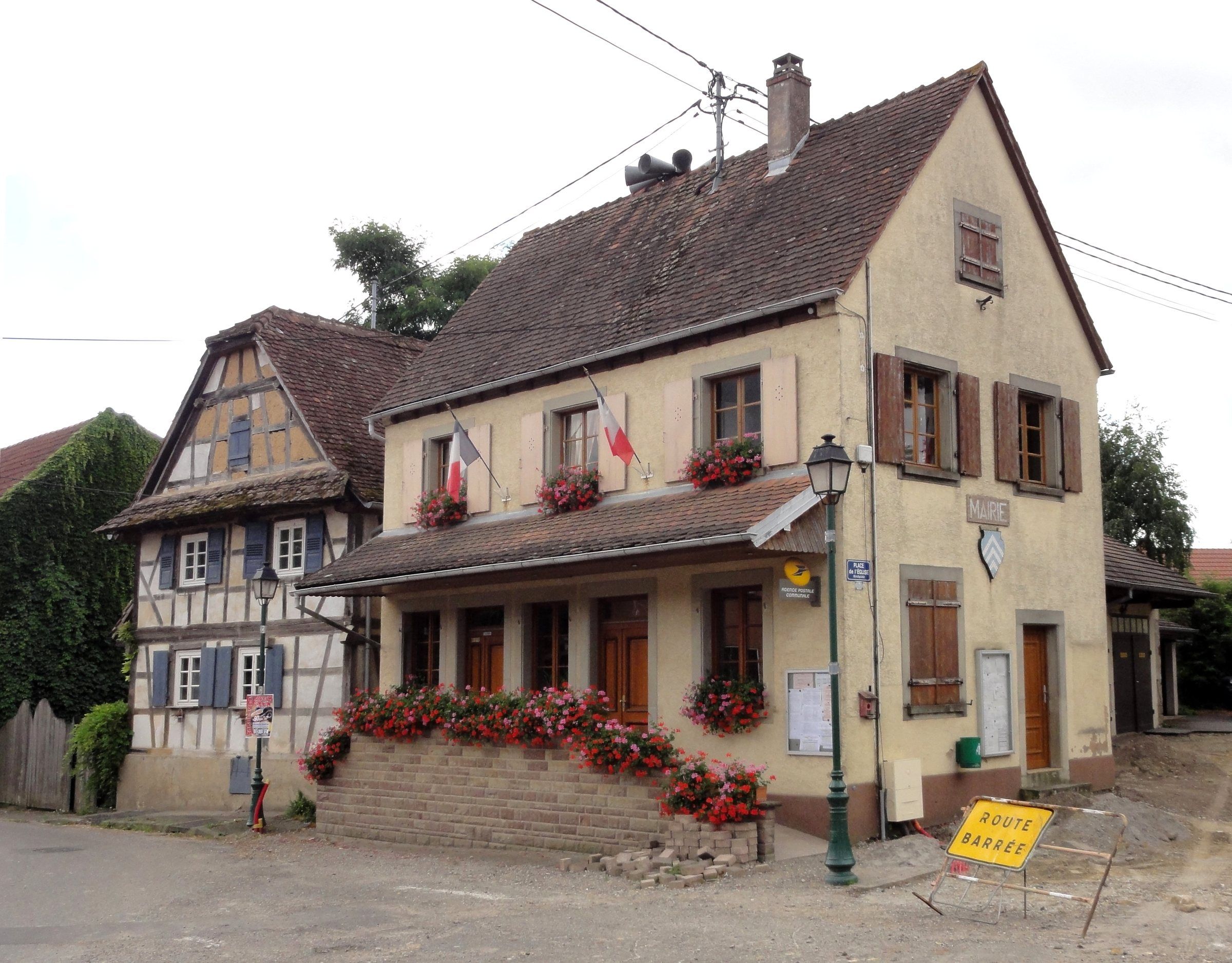 La mairie de Duntzenheim