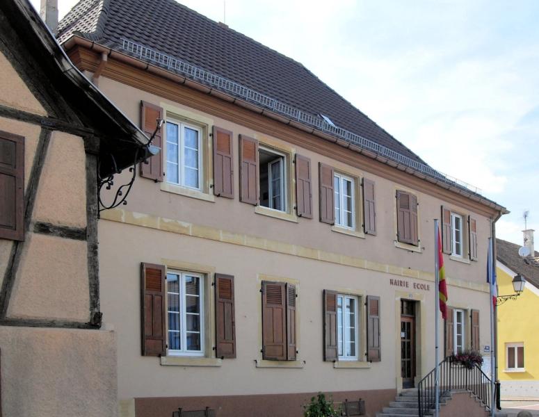 La mairie de Niederentzen