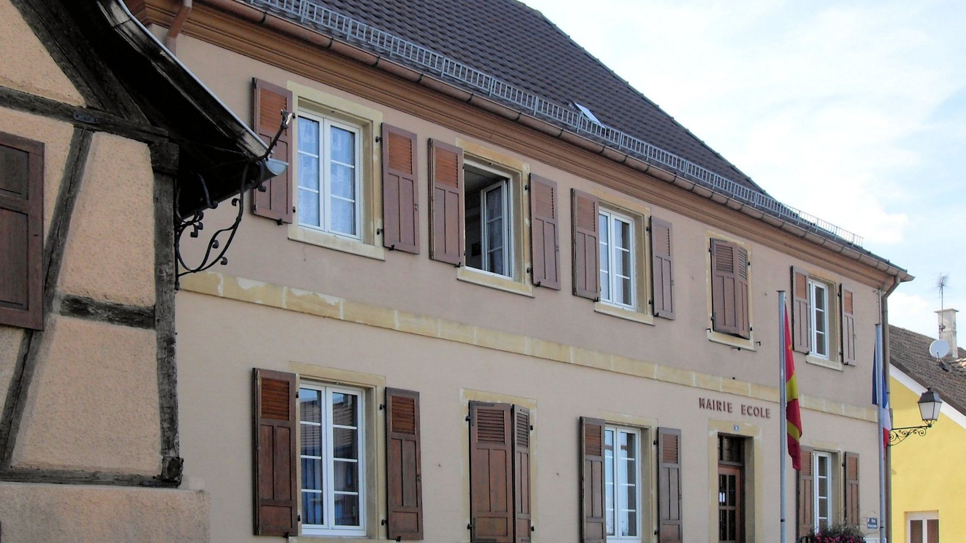 La mairie de Niederentzen