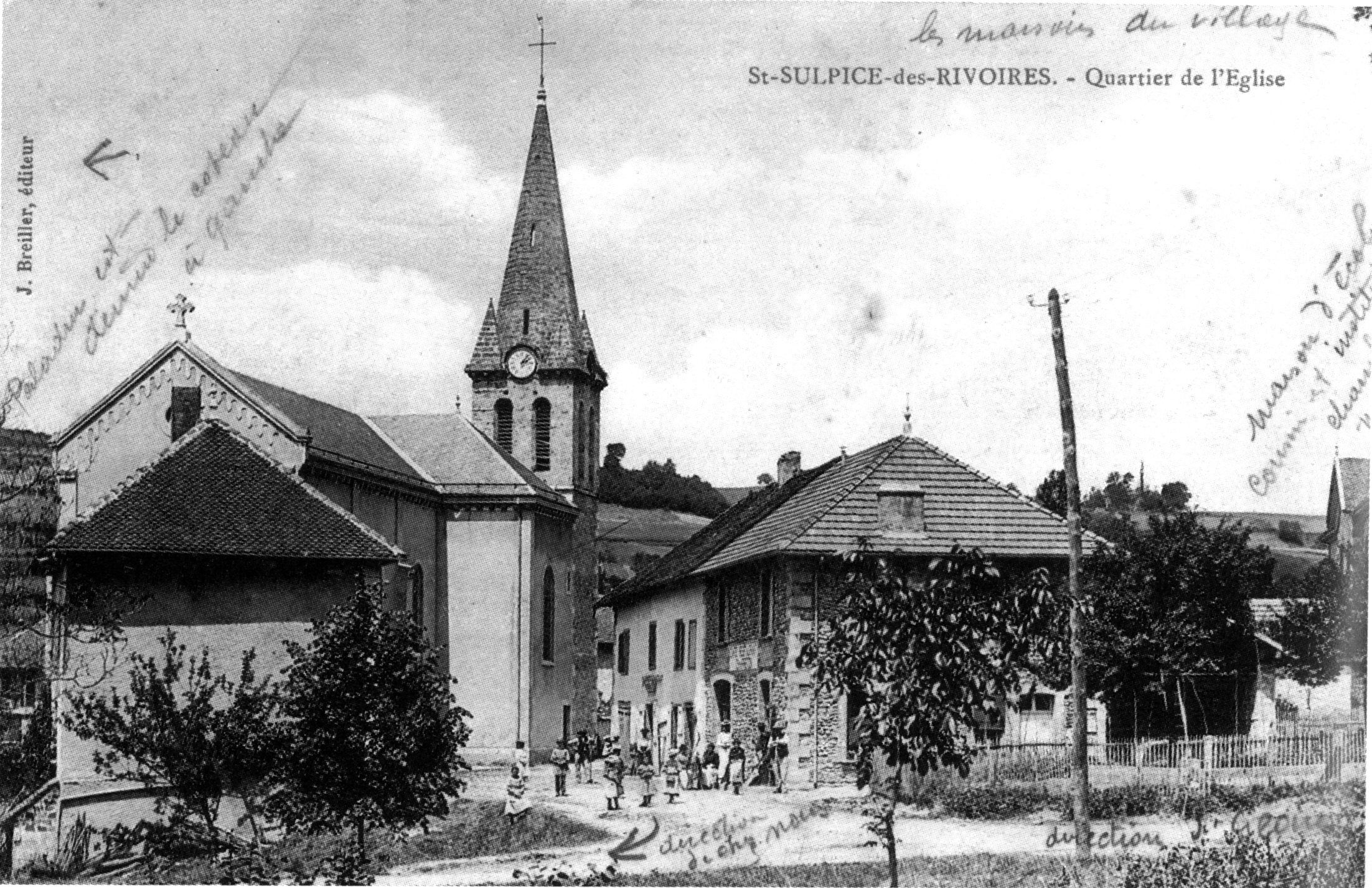 L’église de Saint-Sulpice-des-Rivoires