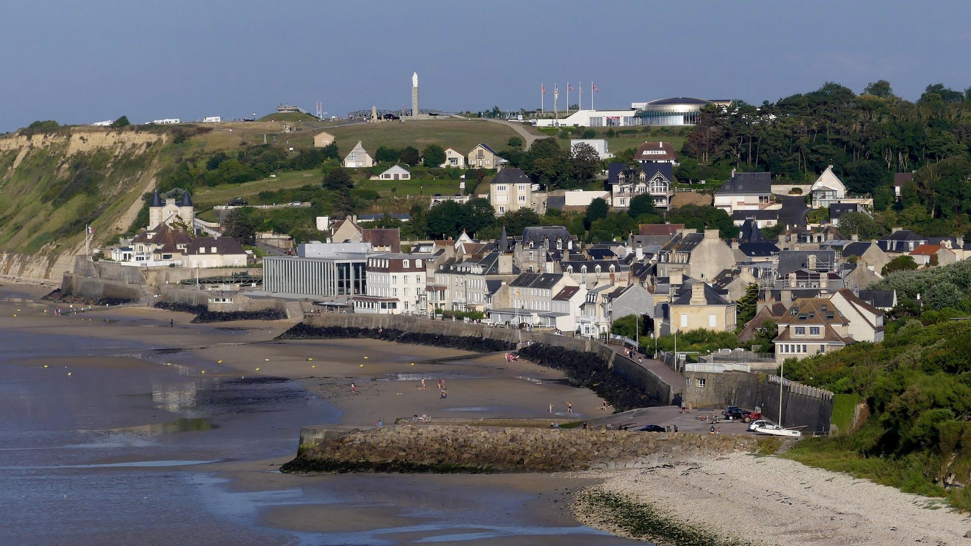 Vue d’Arromanches-les-Bains