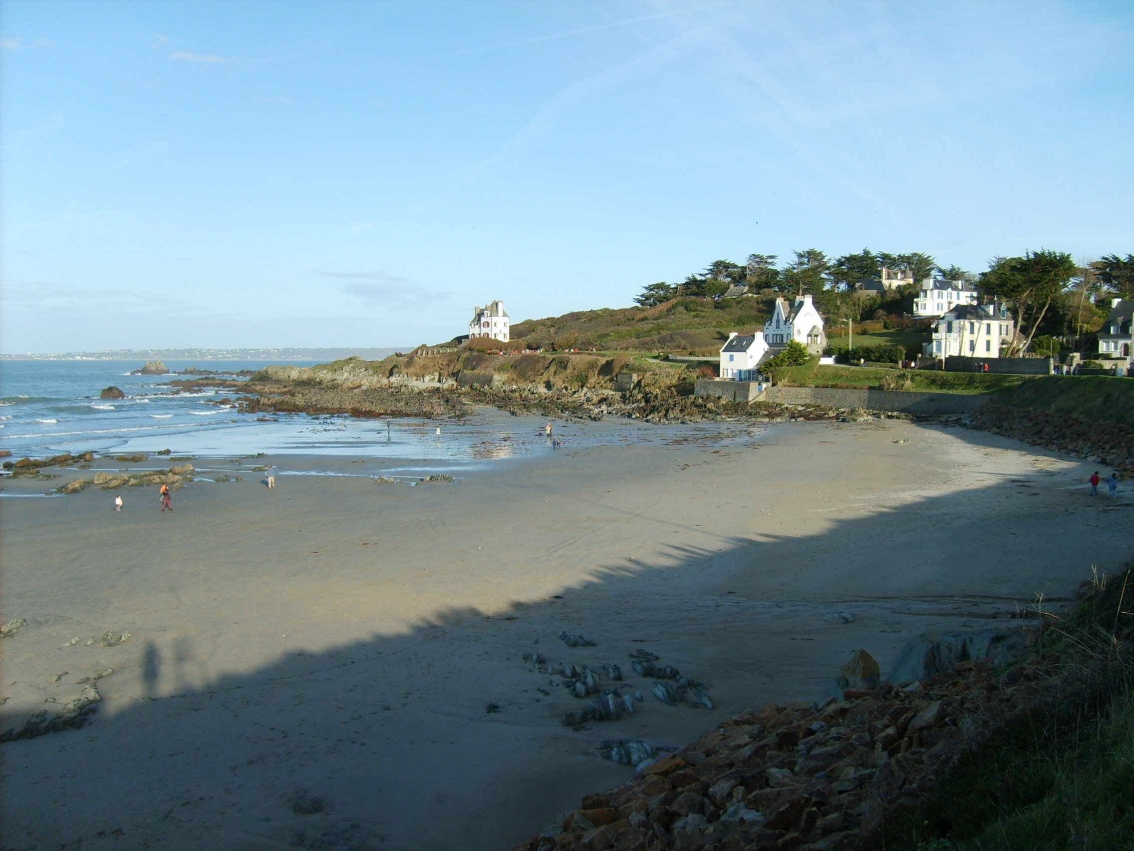 La plage de Locquirec
