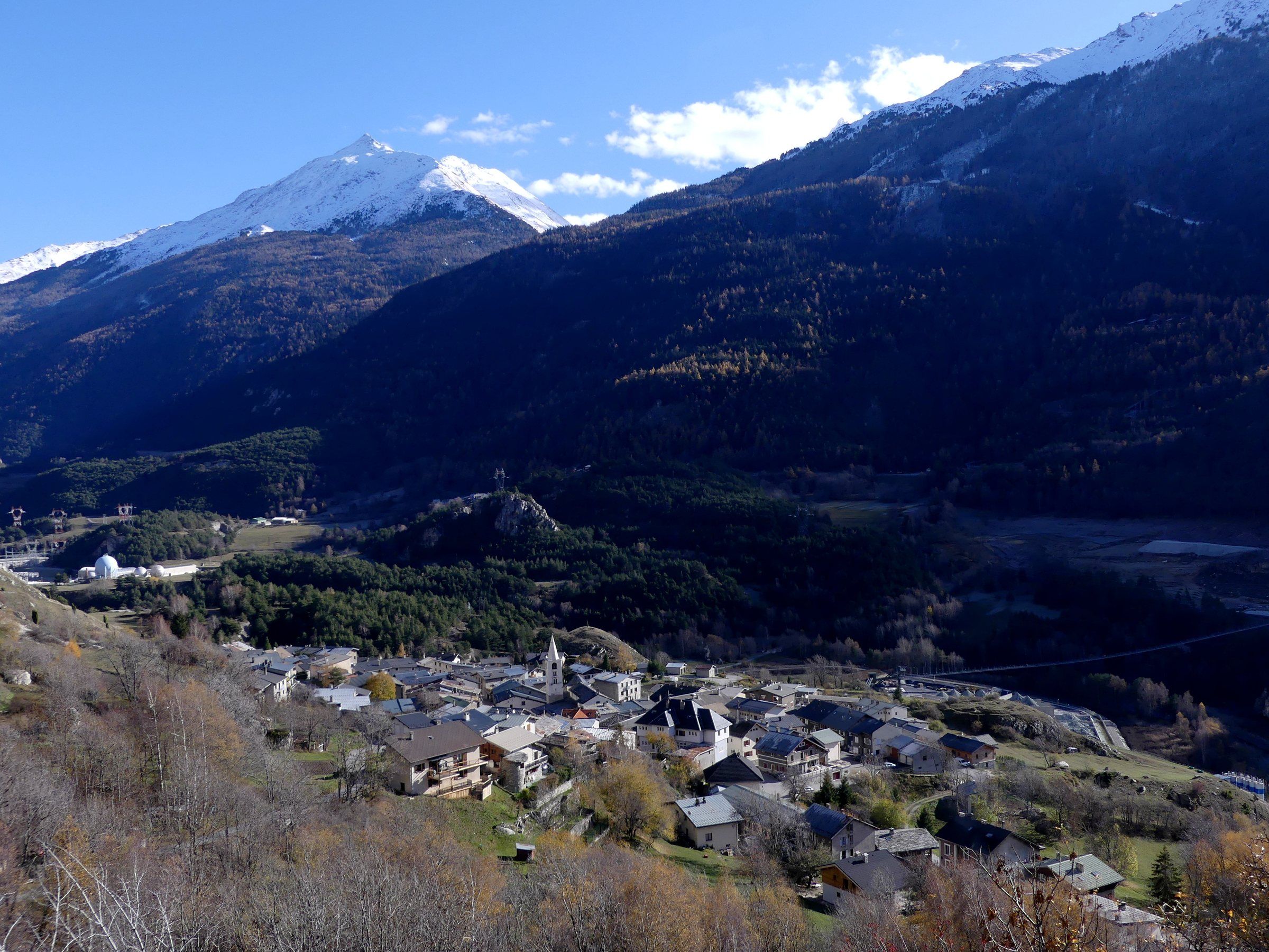 Vue de Villarodin-Bourget