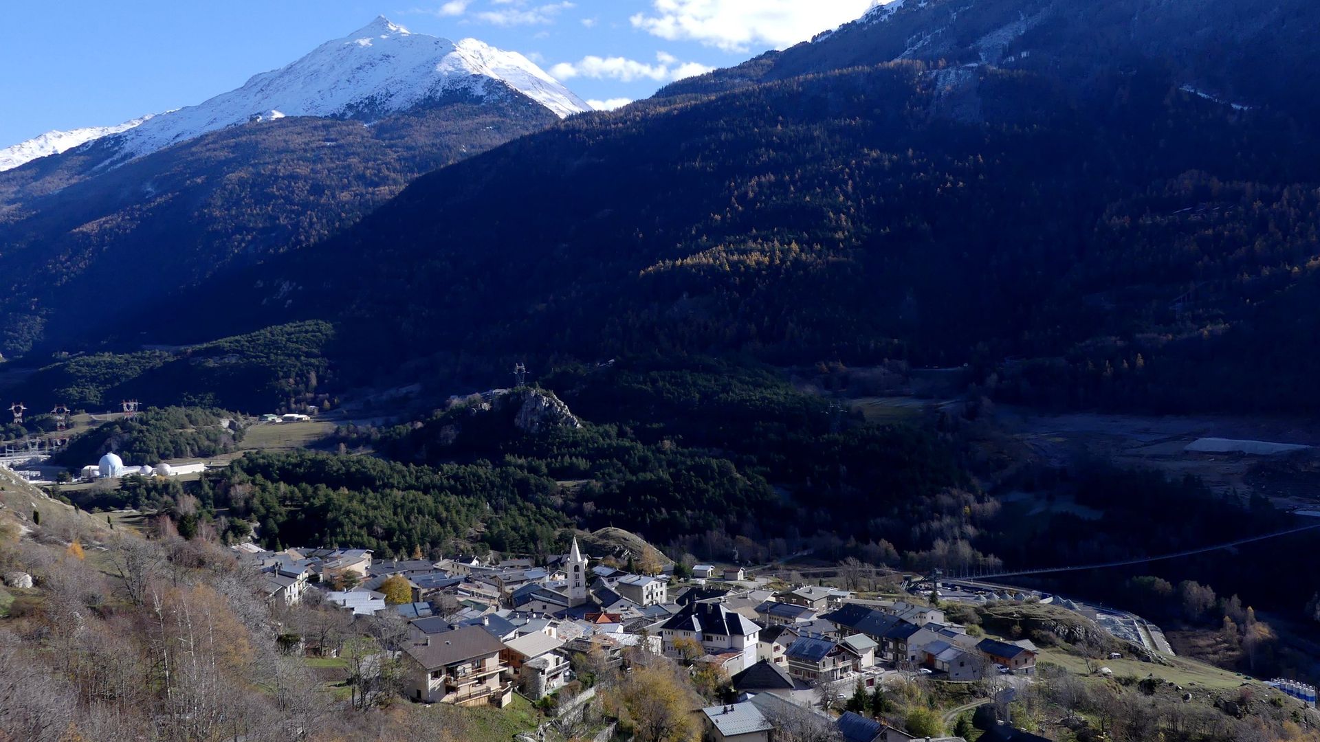 Vue de Villarodin-Bourget