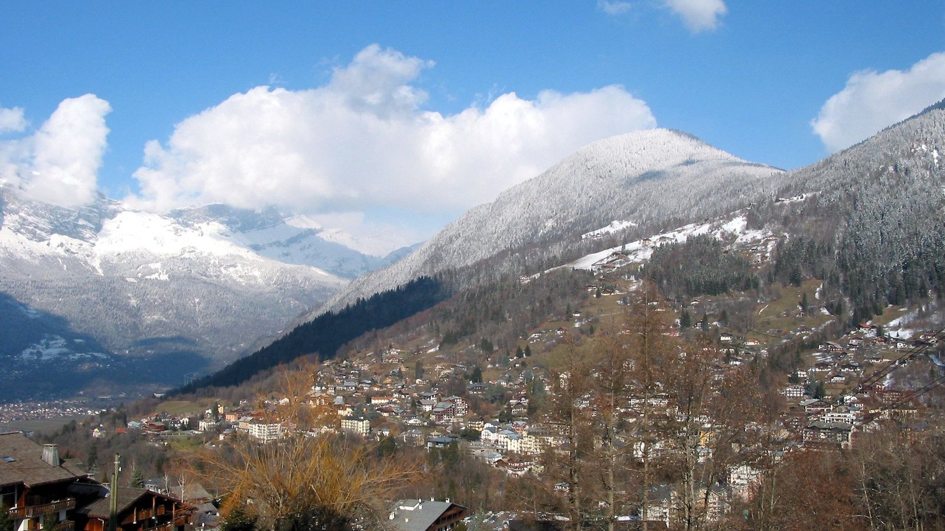 Vue de Saint-Gervais-les-Bains