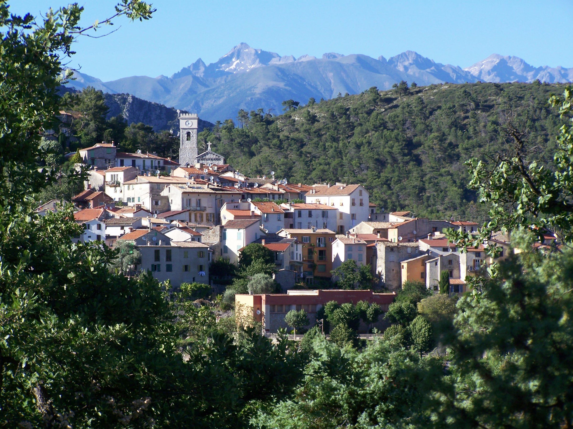 Vue de Levens