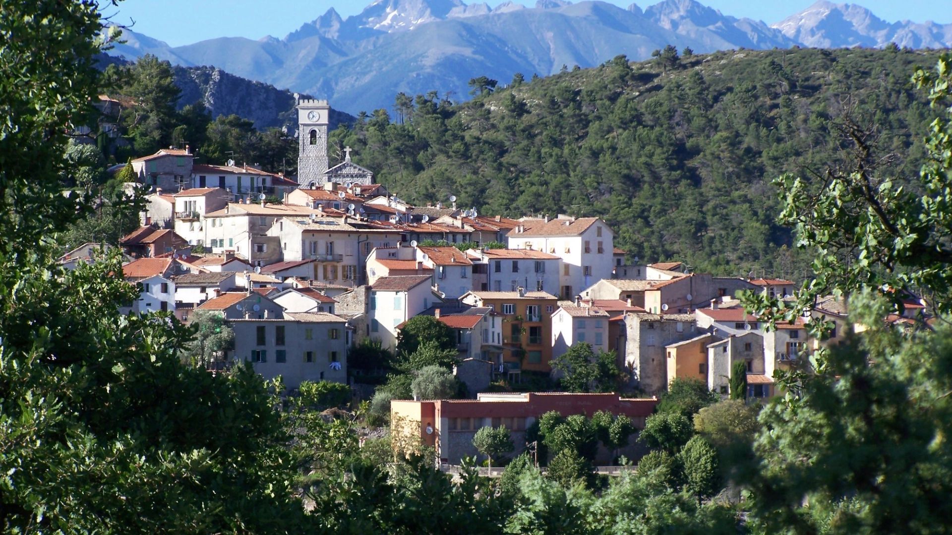Vue de Levens