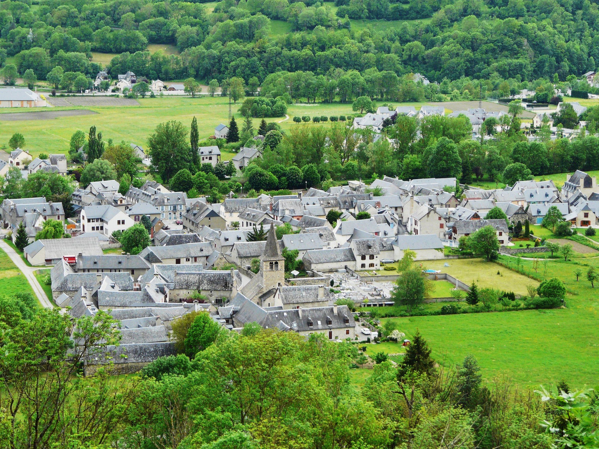 Vue de Vielle-Aure