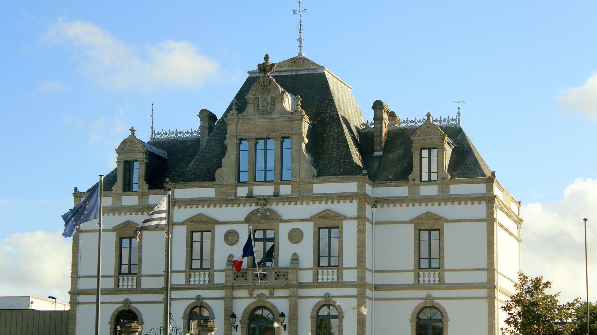 La mairie de Ploërmel