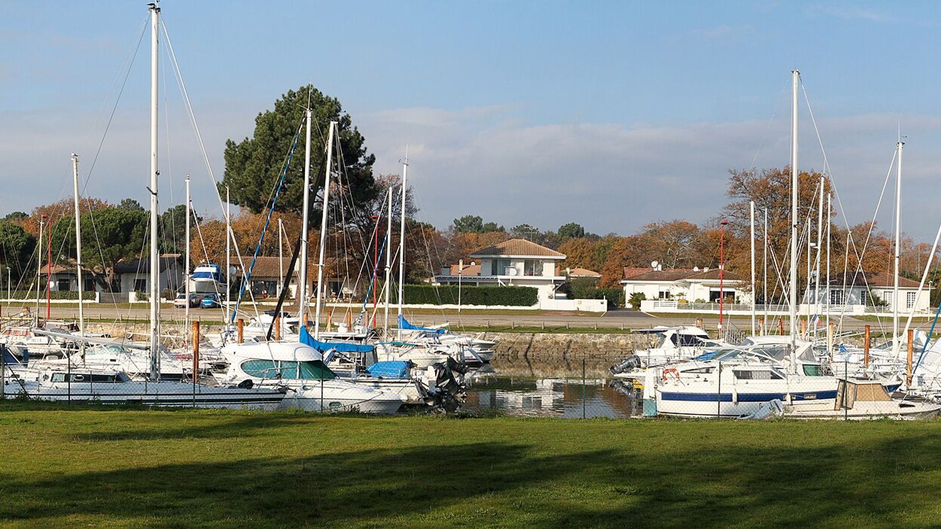 Le port de Lanton