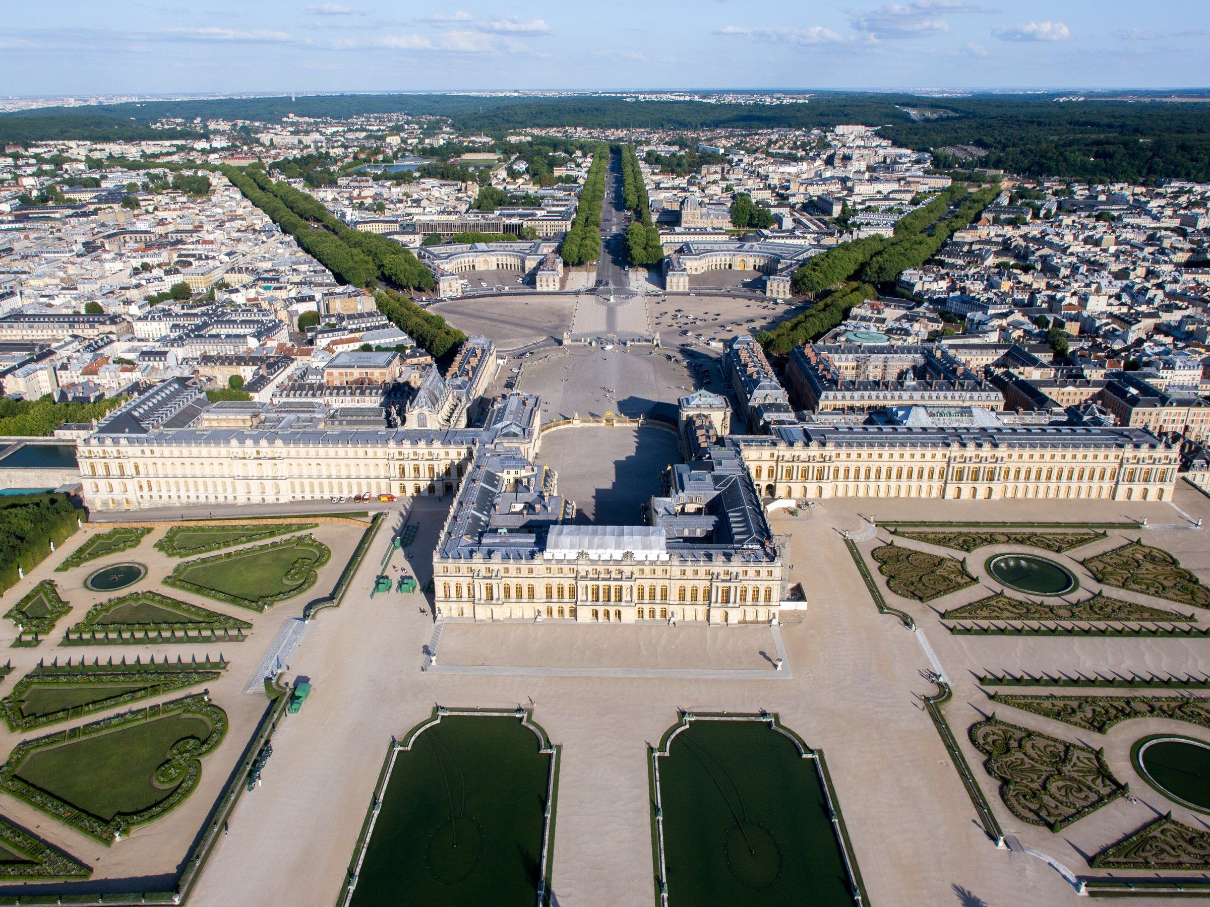 Vue de Versailles