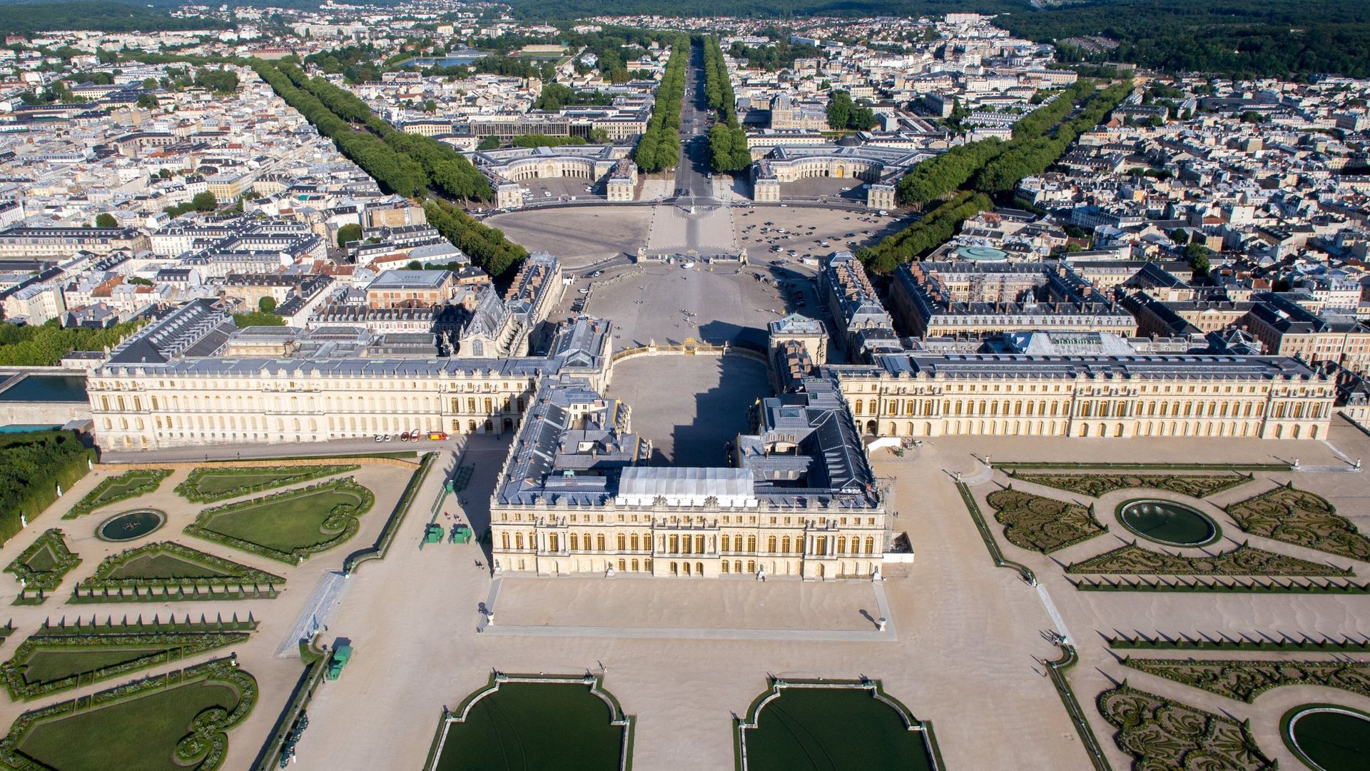 Vue de Versailles