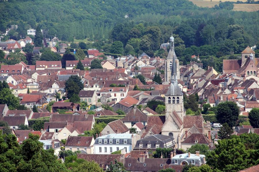 Vue de Provins