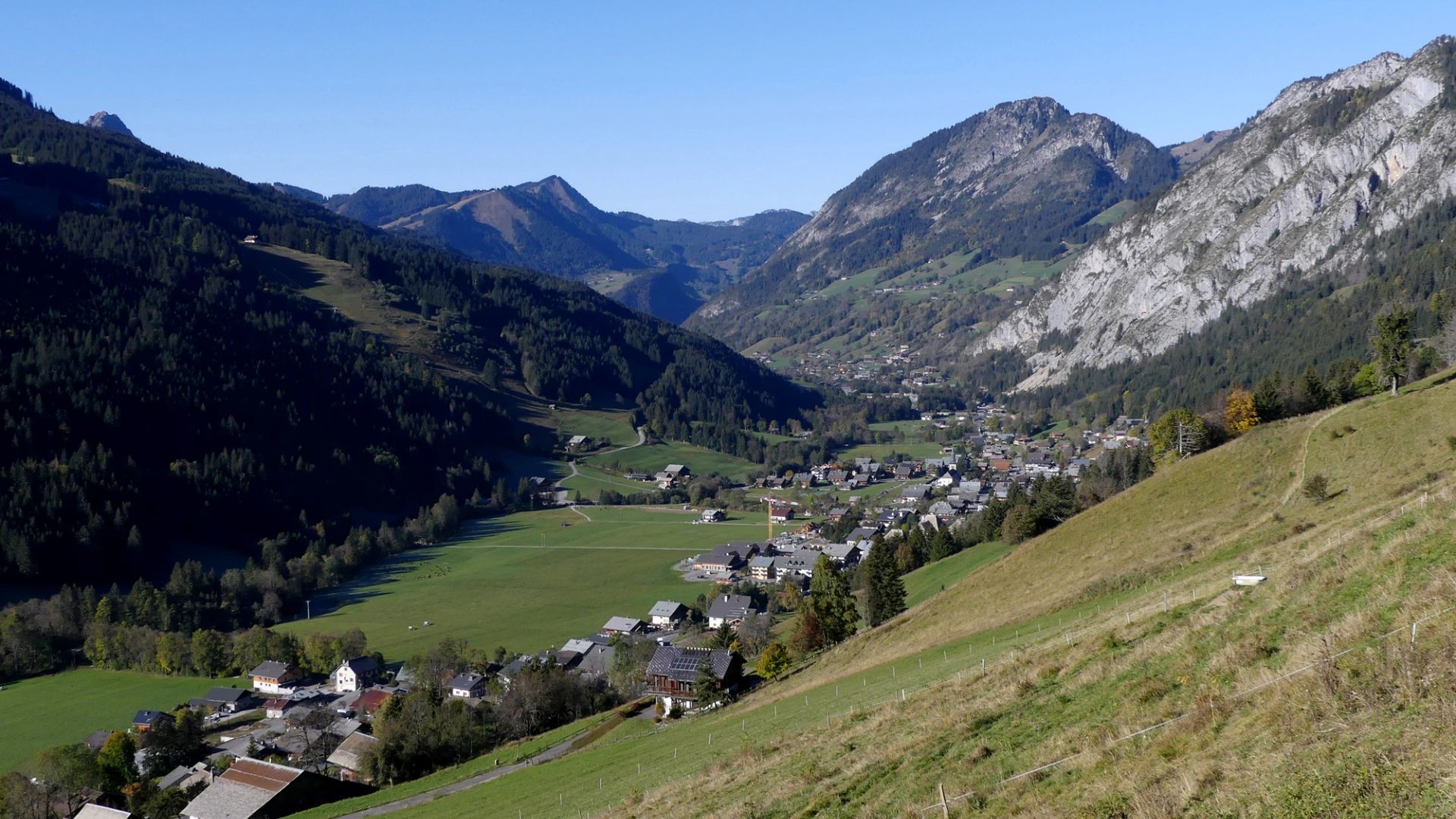 Vue de La Chapelle-d'Abondance
