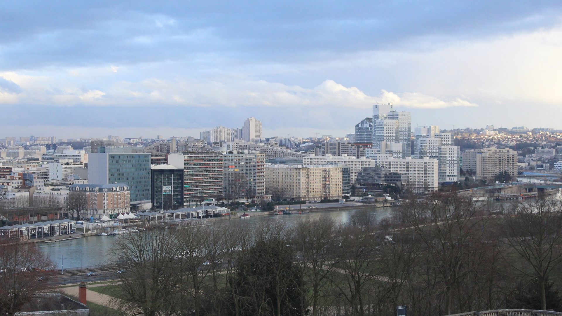 Vue de Boulogne-Billancourt