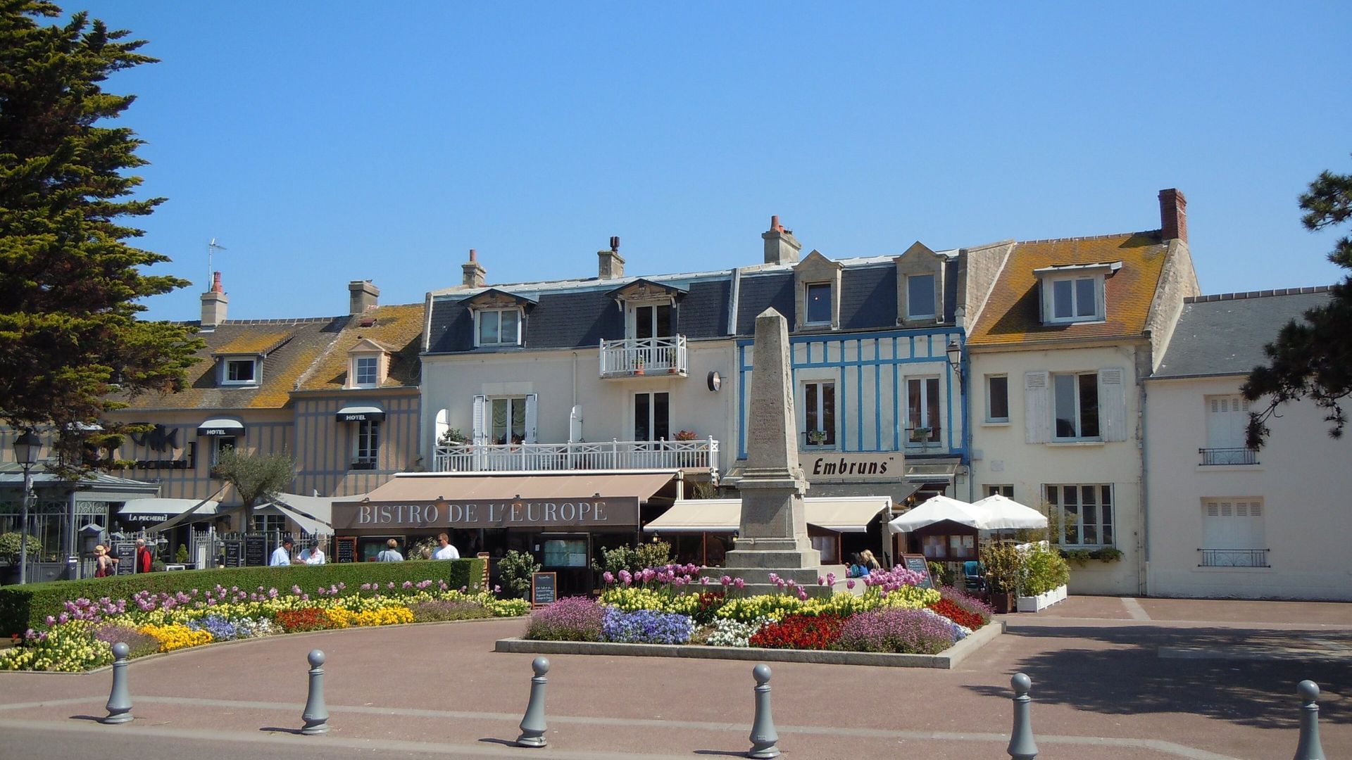 Vue de Courseulles-sur-Mer
