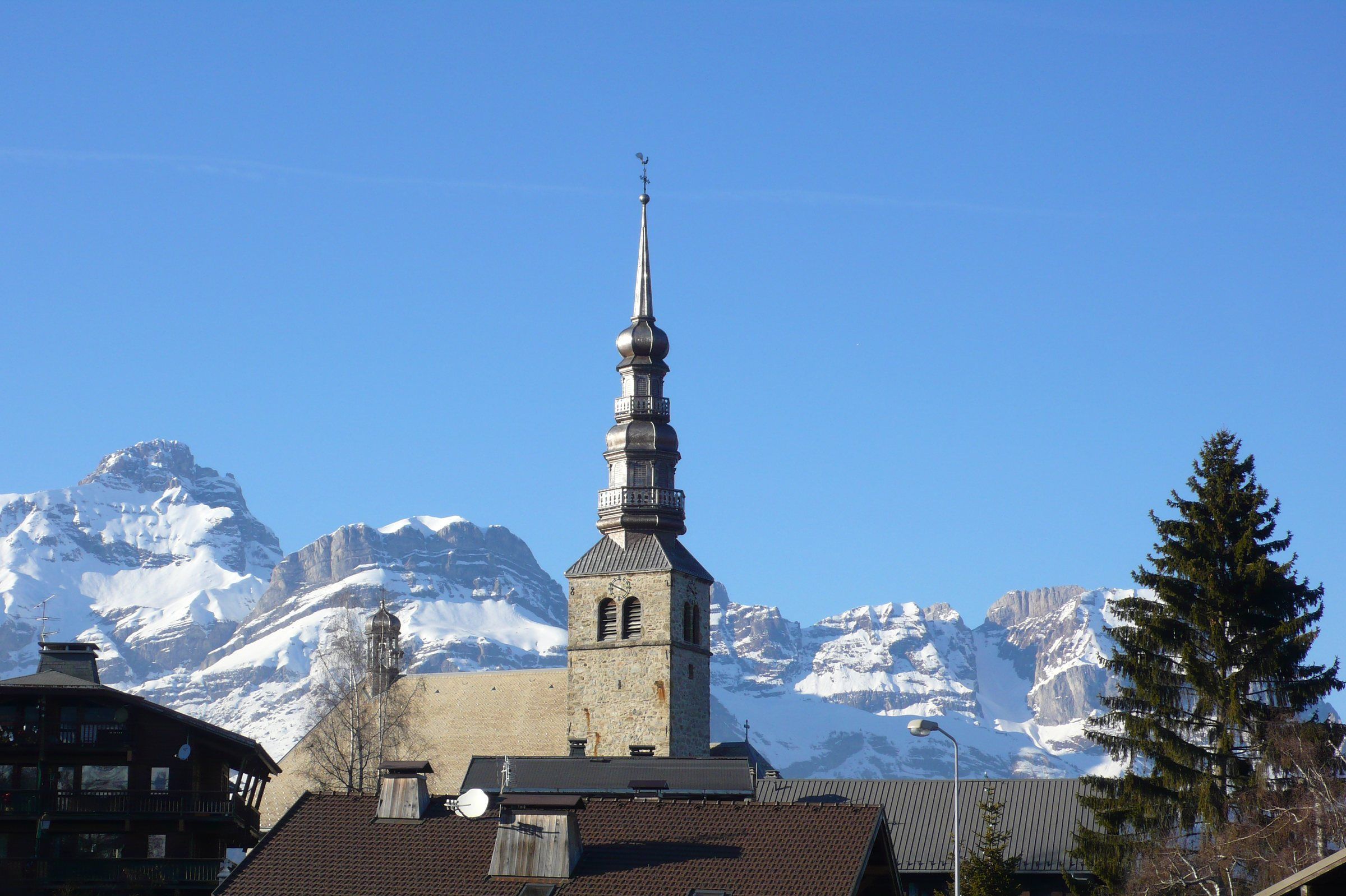 Vue de Combloux