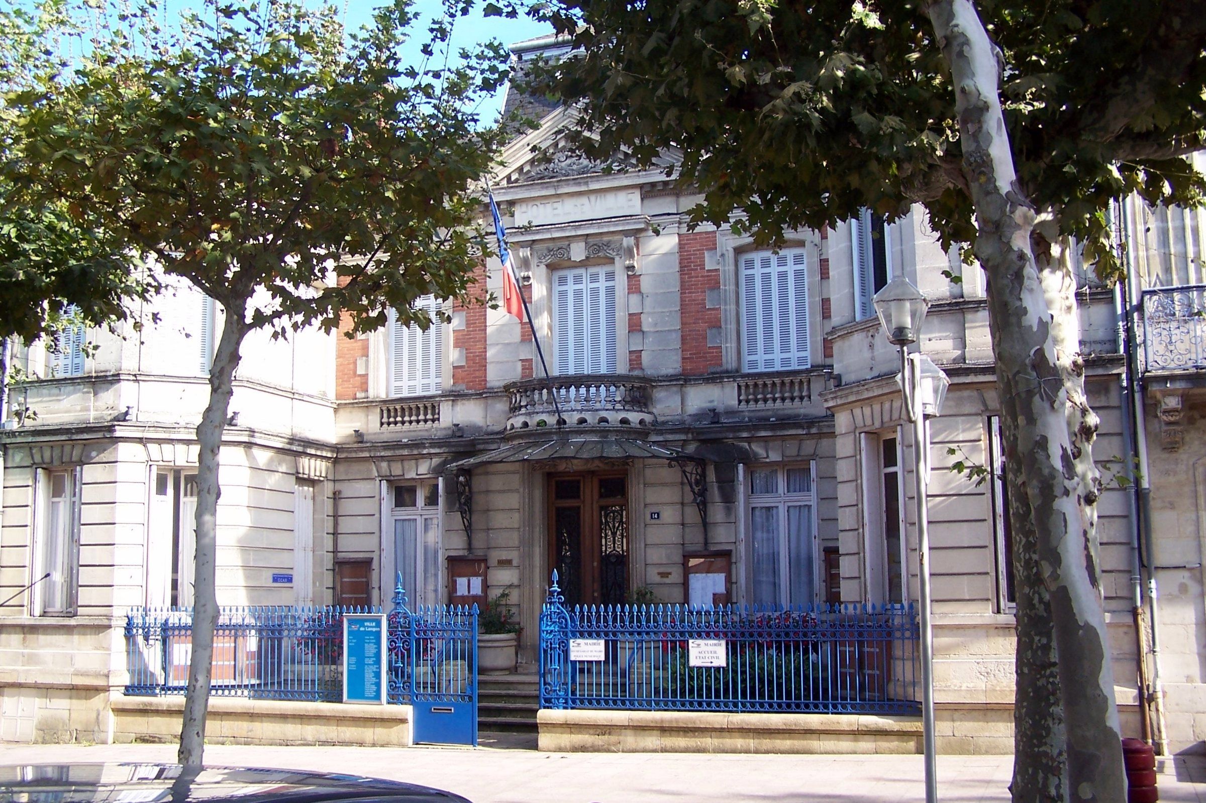 La mairie de Langon