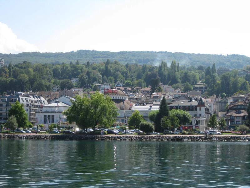 Vue d’Évian-les-Bains