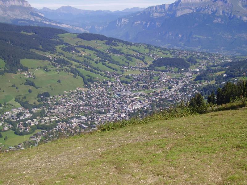 Vue de Megève