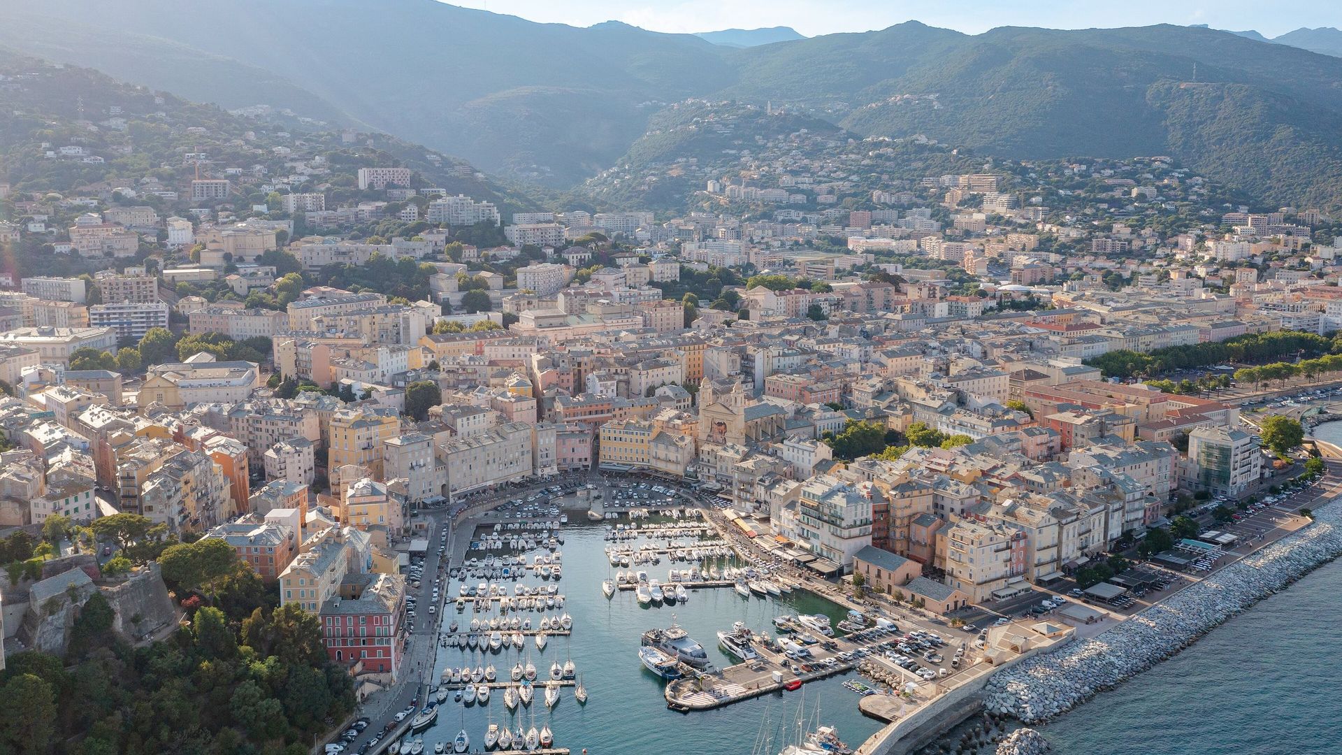 Le port de Bastia